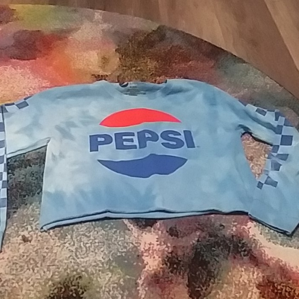 Pepsi logo crop top